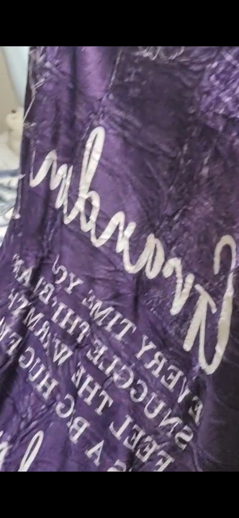 Grandma Gifts, Birthday Gifts for Grandma from Grandkids, to My Grandmother Soft Throw Blanket for Christmas Mothers Day 50