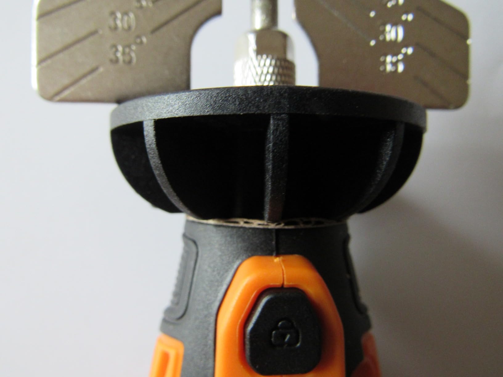 Sharp Pebble Electric Cordless Chainsaw Sharpener Kit - Chain Saw Tool | 4 File Size Sharpening Wheels, Angle Attachment, Wrench & eBook - Sharpen Chainsaw Chains Anywhere, Anytime customer photo 2