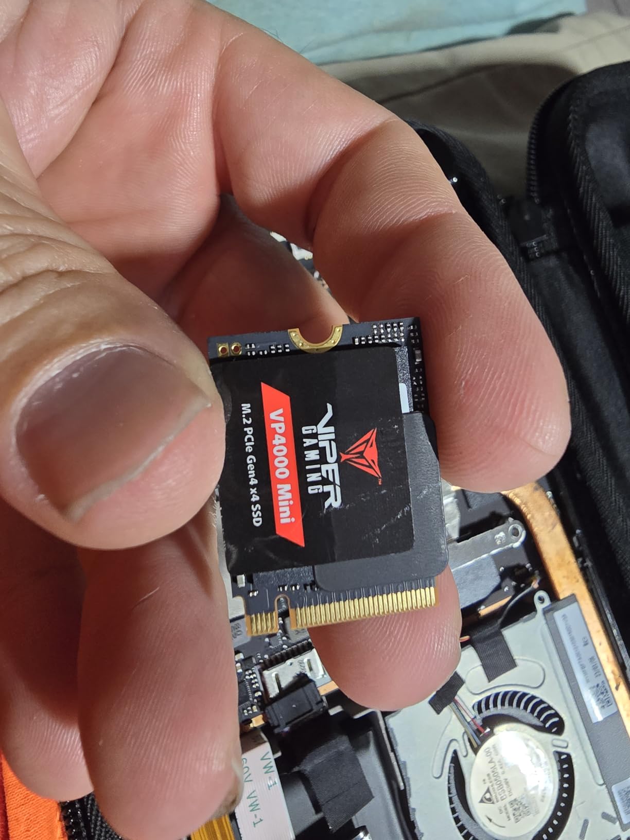 Patriot Viper VP4000 Mini 1TB PCIe Gen4 x4 M.2 2230 SSD, Form factor M.2 2230, Interface PCIe Gen4 x4 customer photo 2