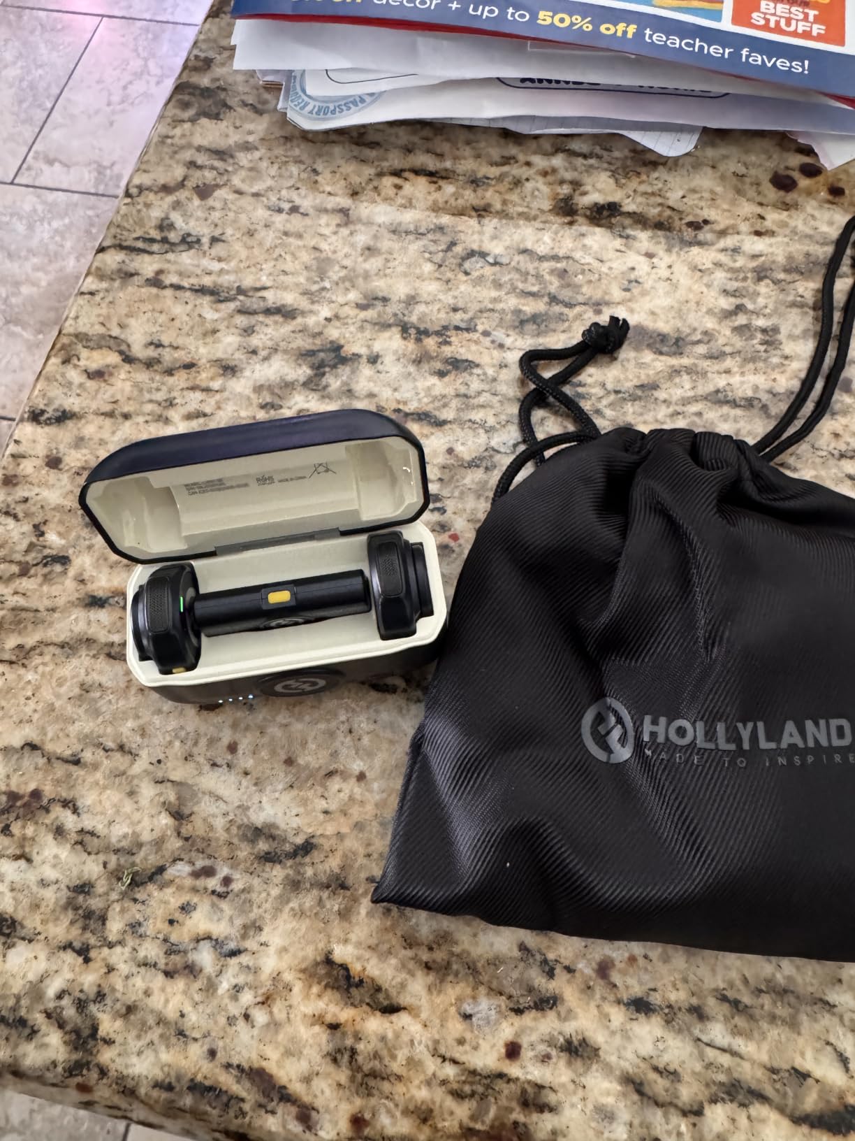 Hollyland Lark M2 Wireless Microphone for iPhone15/16/17&Android, USB C Mini Lapel Microphone Wireless, 1000ft Range, Hi-Fi Audio, Noise Cancellation, 30H Battery for Video Recording, Streaming customer photo 2