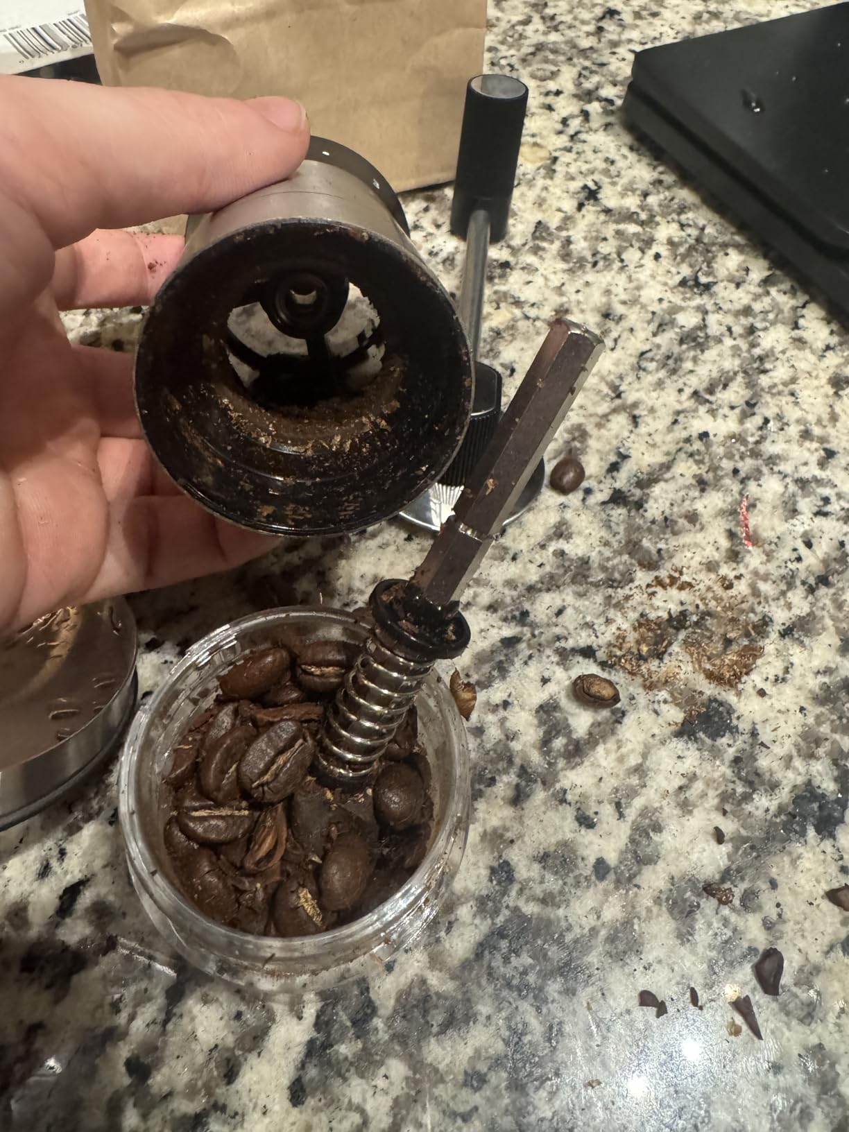 SuperCook Pour Over Coffee Kit, Coffee Maker Set, All in One Hand Drip Coffee Set, Coffee Grinder Manual Set, Ideal for Anniversary Birthday Gift customer photo 1