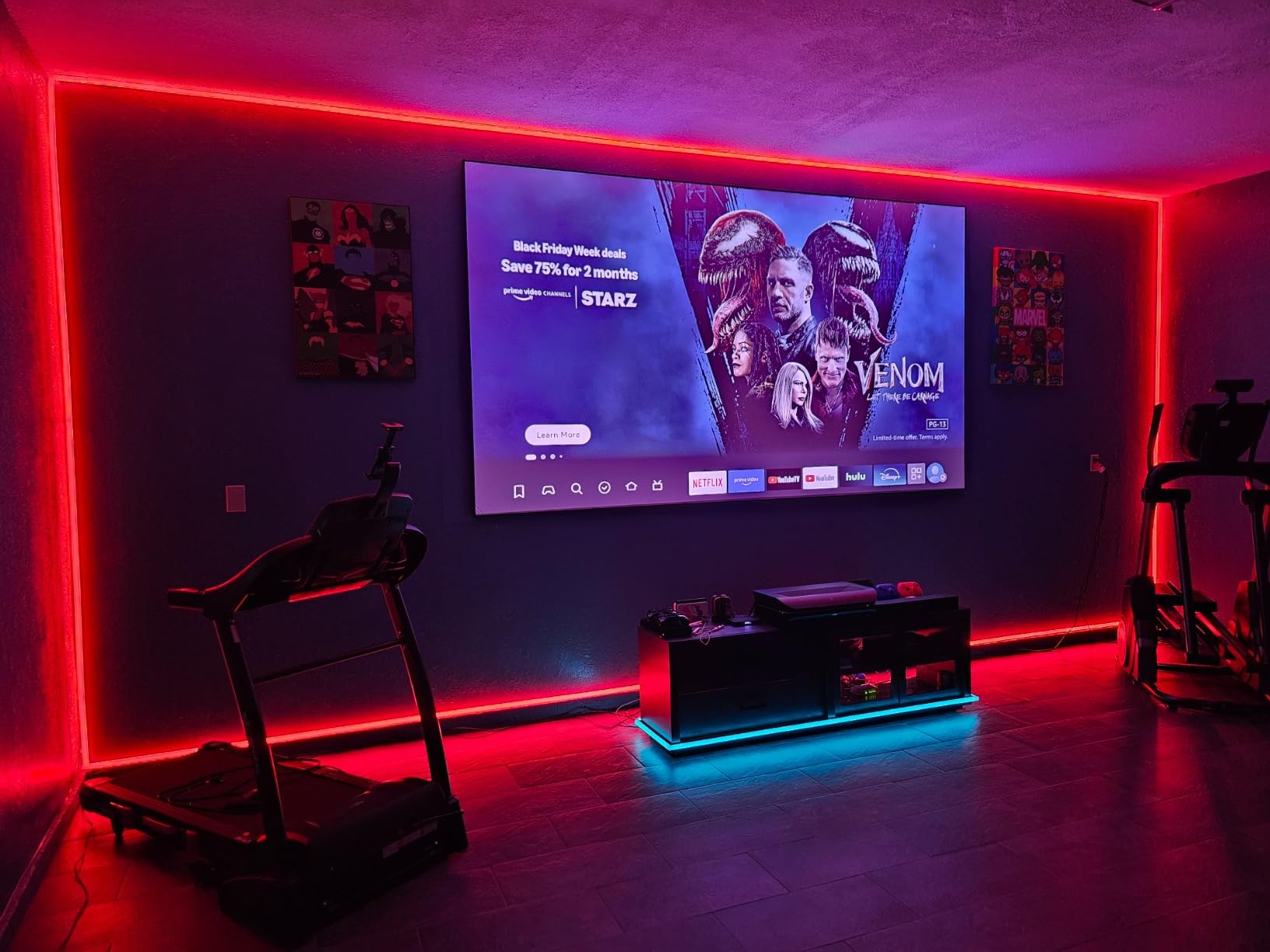 AWOL VISION LTV-3000 Pro 4K 3D Ultra Short Throw Triple Laser Projector, Dolby Vision & Atmos, HDR10+, 150