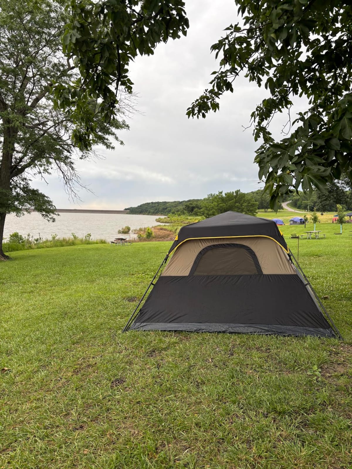 FanttikOutdoor Camping Tent 4/6/8/10 Person Instant Cabin Tent Setup in 60 Seconds with Rainfly & Windproof Portable with Carry Bag for Family Camping & Hiking customer photo 1
