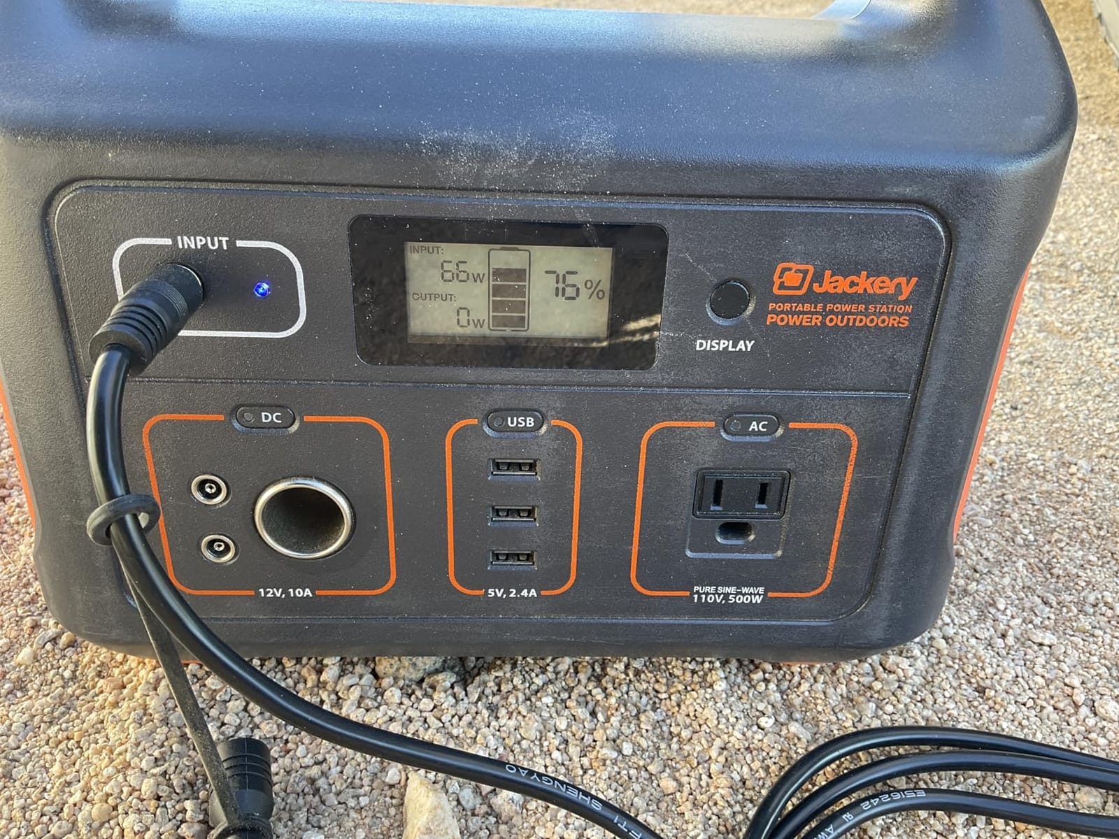 ZOUPW 100W Portable Solar Panel with 5-in-1 Cable, 23.5% Efficiency Mono Foldable Solar Charger for Jackery 300/Ecoflow River/Anker/Bluetti, IP67 Waterproof for Camping RV Off-Grid Emergency Power customer photo 2