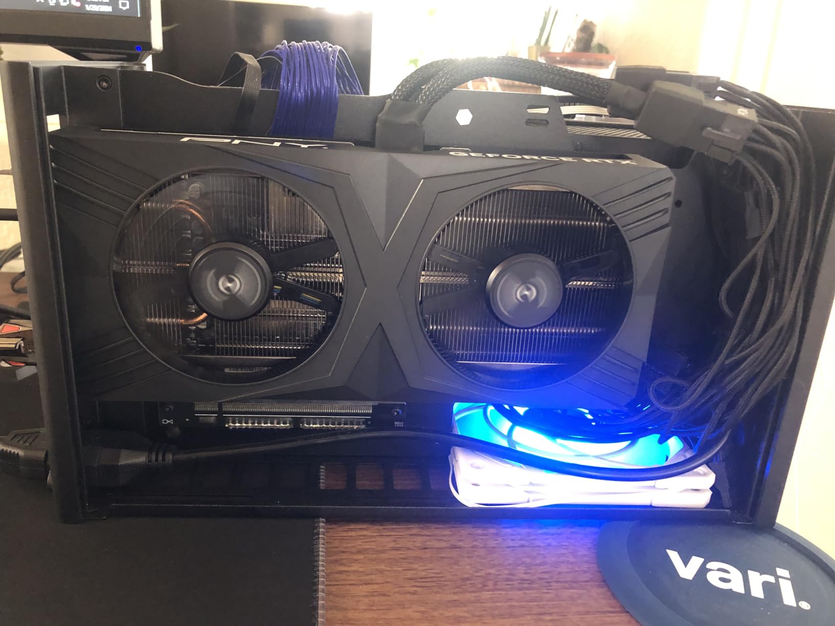 PNY GeForce RTX 4070 Super 12GB Verto OC Dual Fan Graphics Card DLSS 3 (192-bit, GDDR6X, PCIe 4.0, Supports 4k) customer photo 2