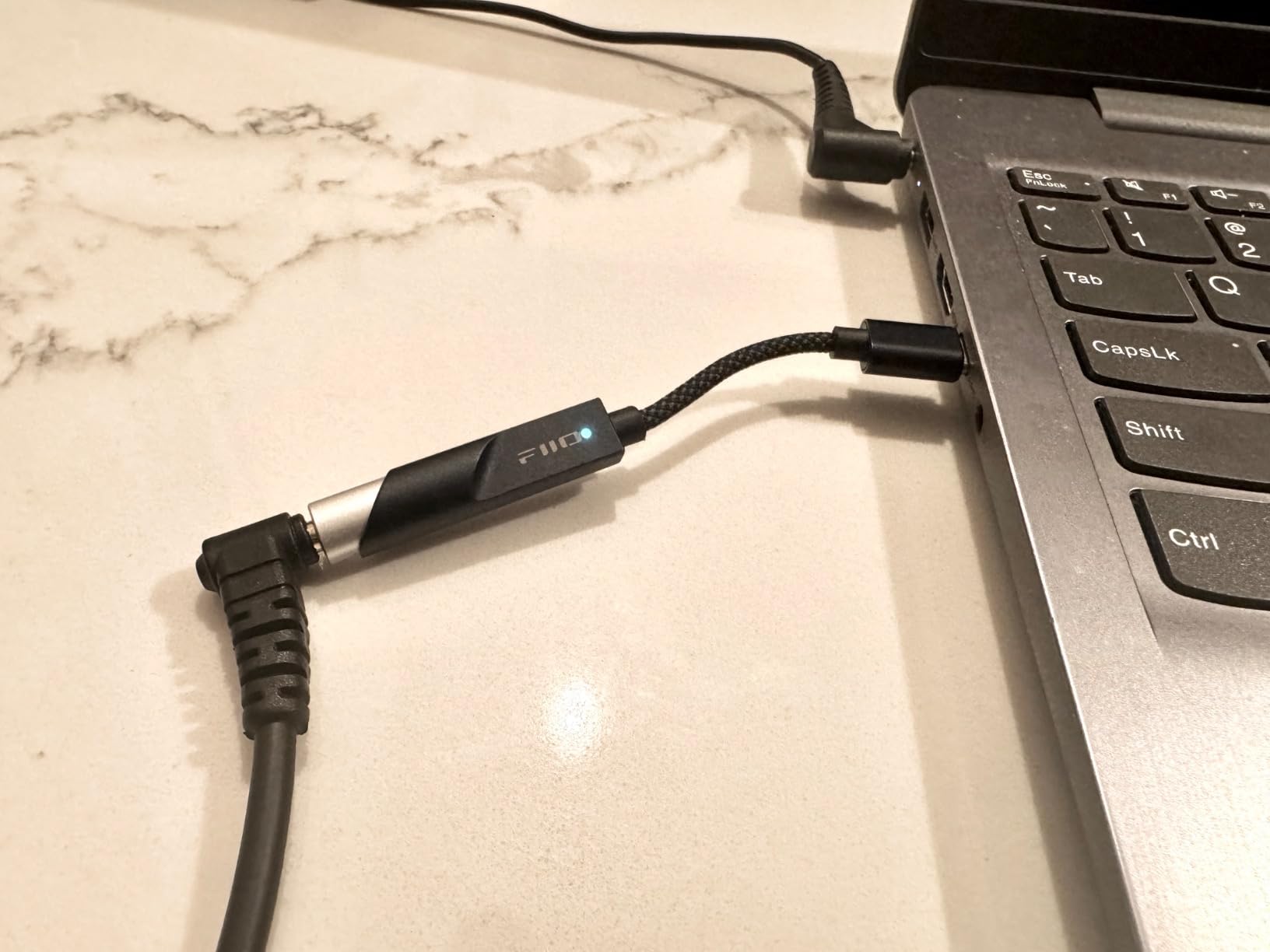 FiiO/JadeAudio KA13 Portable DAC Dongle, USB-C Adapter, 3.5mm and 4.4mm Outputs Compatible with Android/iOS System/PC/Music Players, PCM 384kHz/32bit | DSD256 550mW high Power (Black) customer photo 1