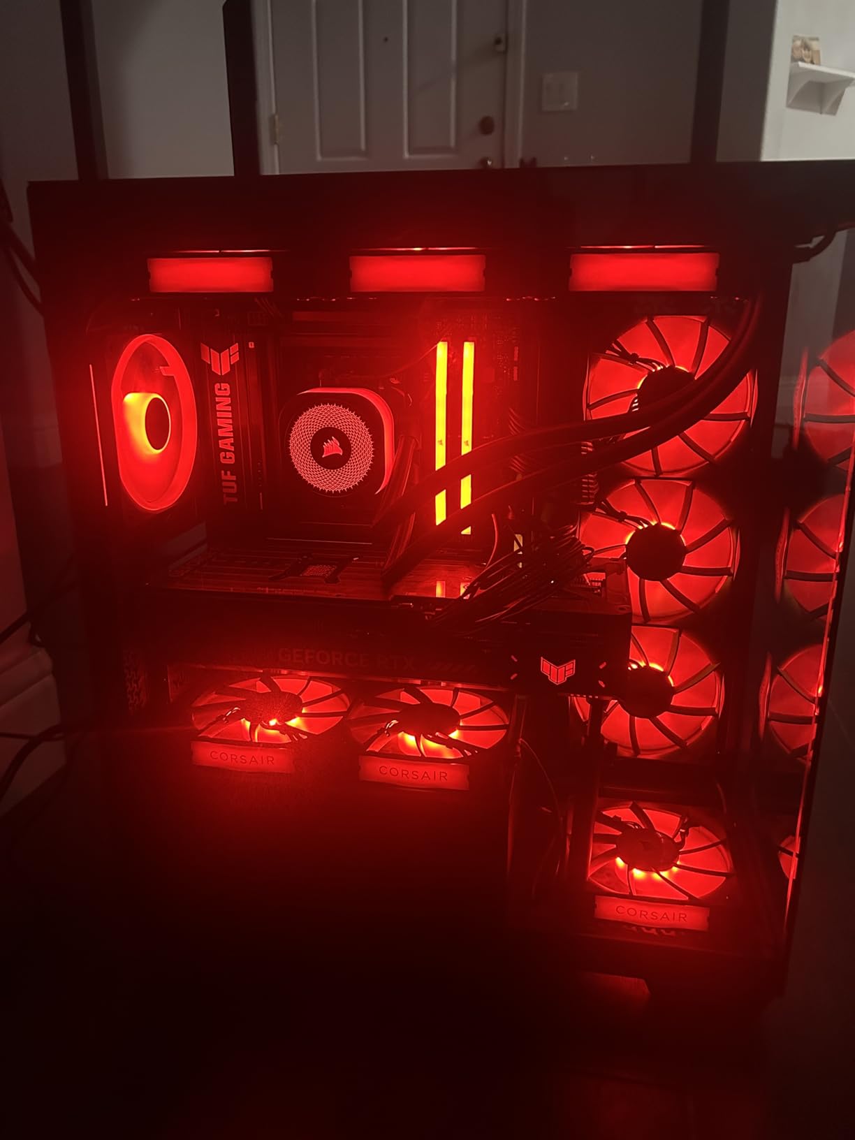 CORSAIR iCUE Link RX120 RGB 120mm PWM Fan - Magnetic Dome Bearing, Single Fan, Black customer photo 2