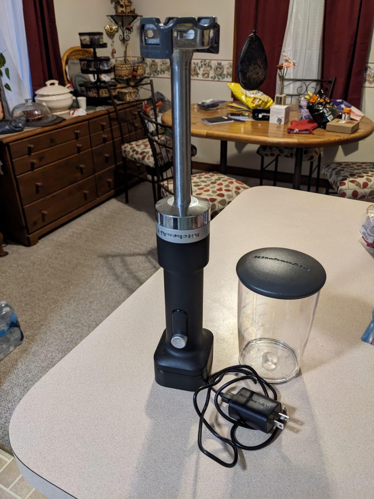 KitchenAid Go Cordless Hand Blender - battery included, KHBRV71, Black Matte customer photo 2