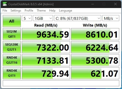 Crucial T705 PCIe Gen5 NVMe 2TB SSD, Up to 14,500MB/s, TLC NAND customer photo 1