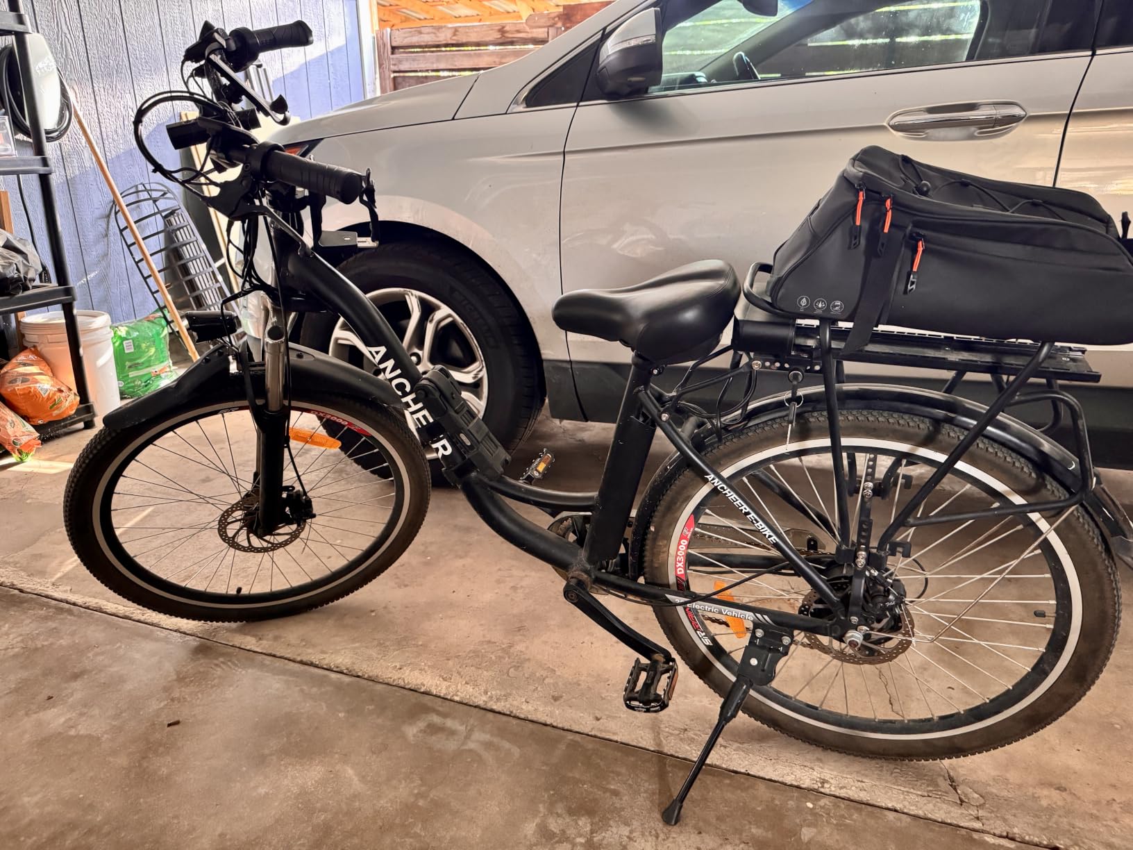 ANCHEER Electric Bike for Adults, 48V 499Wh Ebike, 26