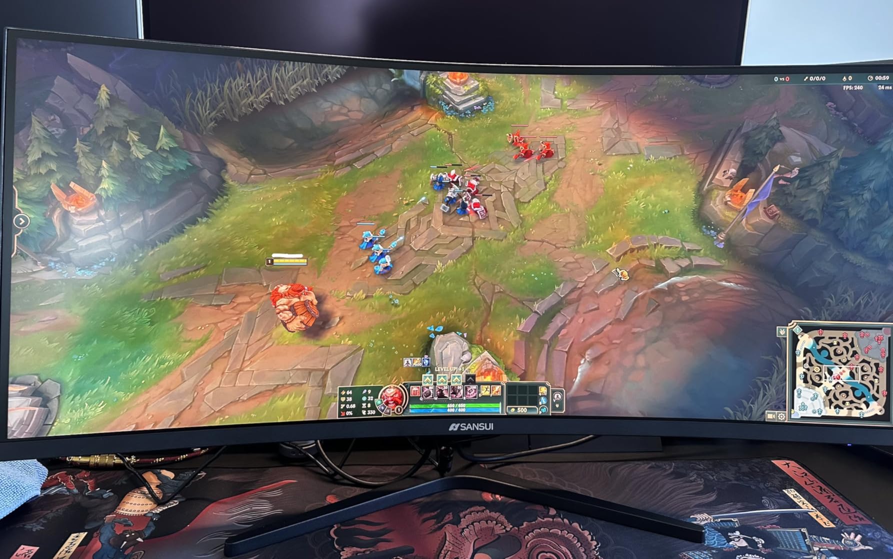 SANSUI 27 Inch WQHD 2560 x 1440 IPS Gaming Monitor, 200Hz 180Hz 1ms Computer Monitor, DP 1.2 x2 | HDMI 2.0 x2 | VESA Mount, 120% sRGB HDR Eye Care Metal Stand (DP Cable Included) customer photo 1