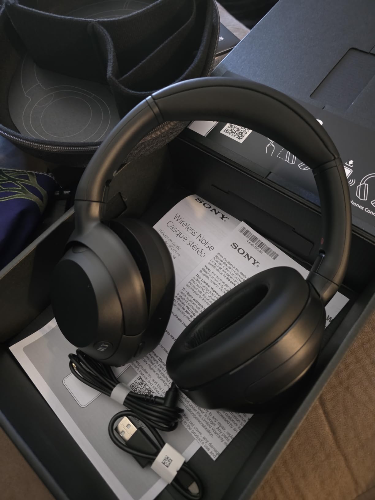 ULT WEAR Over-Ear Noise Canceling Wireless Headphones, Black | Massive Bass, Comfortable Design, 30-Hour Battery, Signature Noise Canceling Found in 1000X Series, Alexa Built-in, Bluetooth customer photo 2
