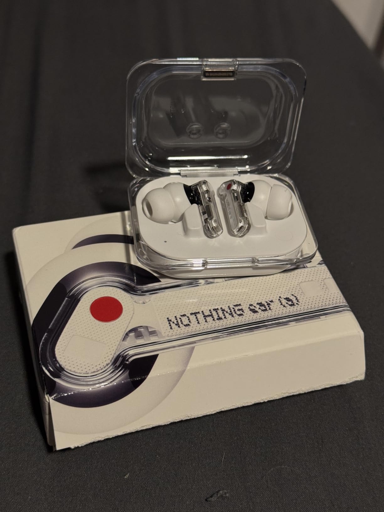 Nothing Ear (a) Wireless Earbuds, 45dB Hybrid Noise Cancelling Earbuds, Hi-Res Audio, Advanced Equaliser, Dual Connect, 6 Mics, 42.5H Playtime Ear Buds Wireless Bluetooth, Black customer photo 1