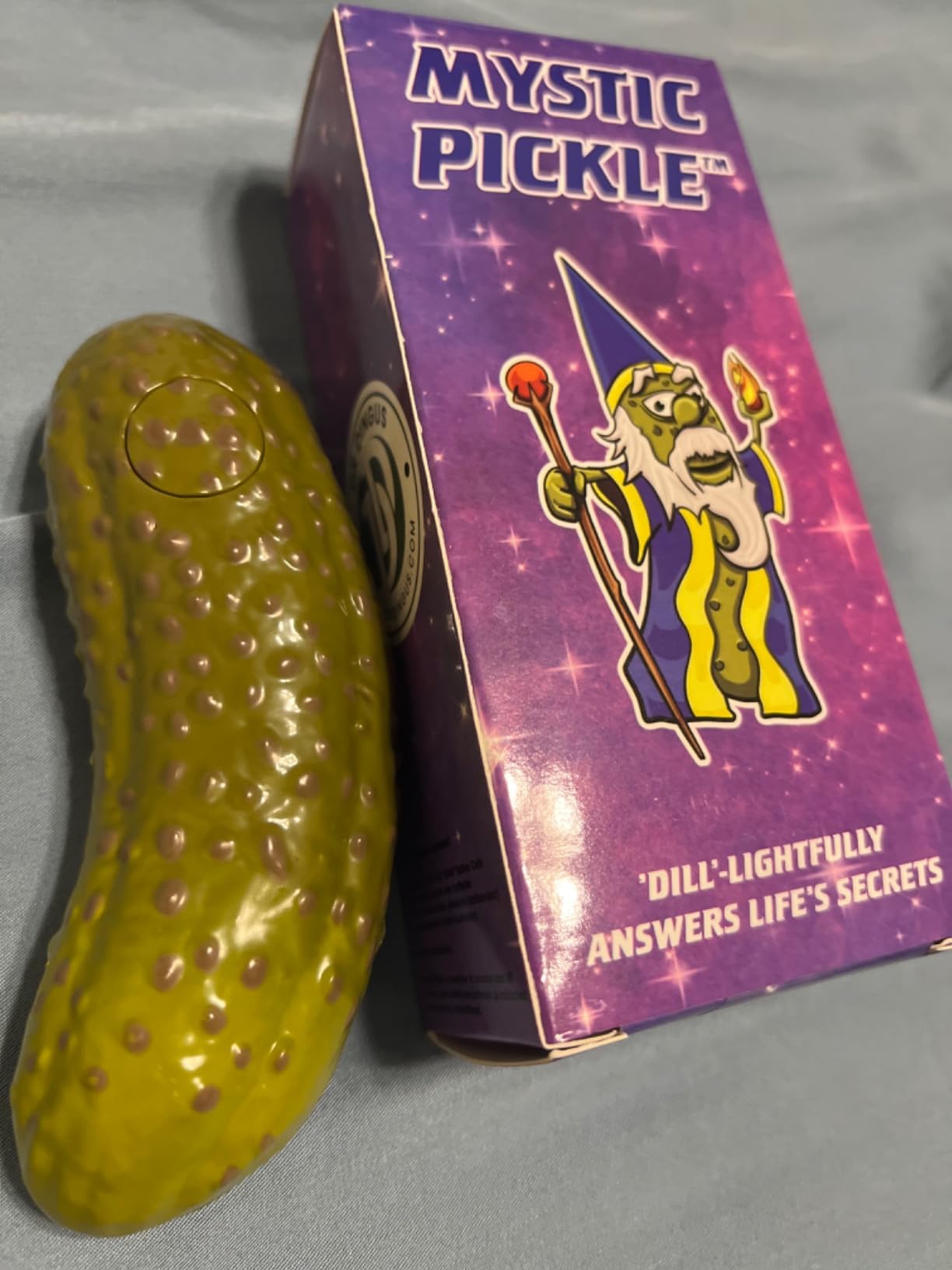 DR DINGUS Mystic Pickle | 100 Responses | Magic Fortune Teller Novelty Gift customer photo 2