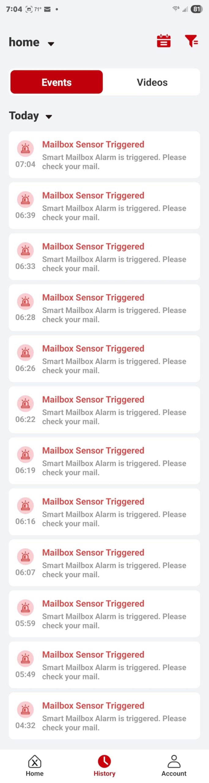 X-Sense Smart Mailbox Alarm, Requires SBS50 Base Station, Wireless Long Range Mailbox Alert, Mailbox Sensor for Delivered Mail, SMA51 customer photo 1