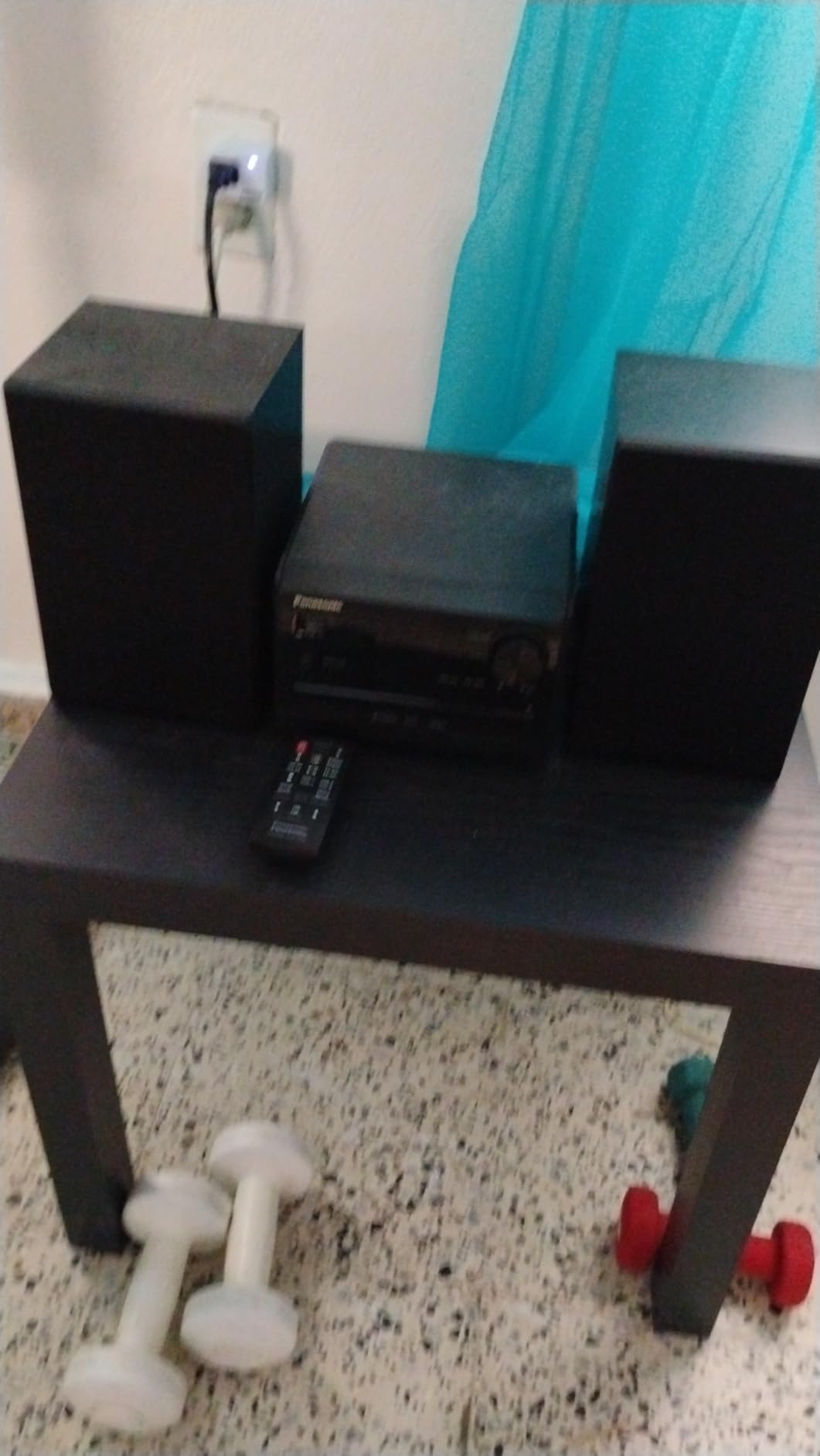 Panasonic Compact Stereo System with CD Player, Bluetooth, FM Radio and USB with Bass and Treble Control, 20W Stereo System for Home with Remote Control - SC-PM270PP-K (Black) customer photo 2