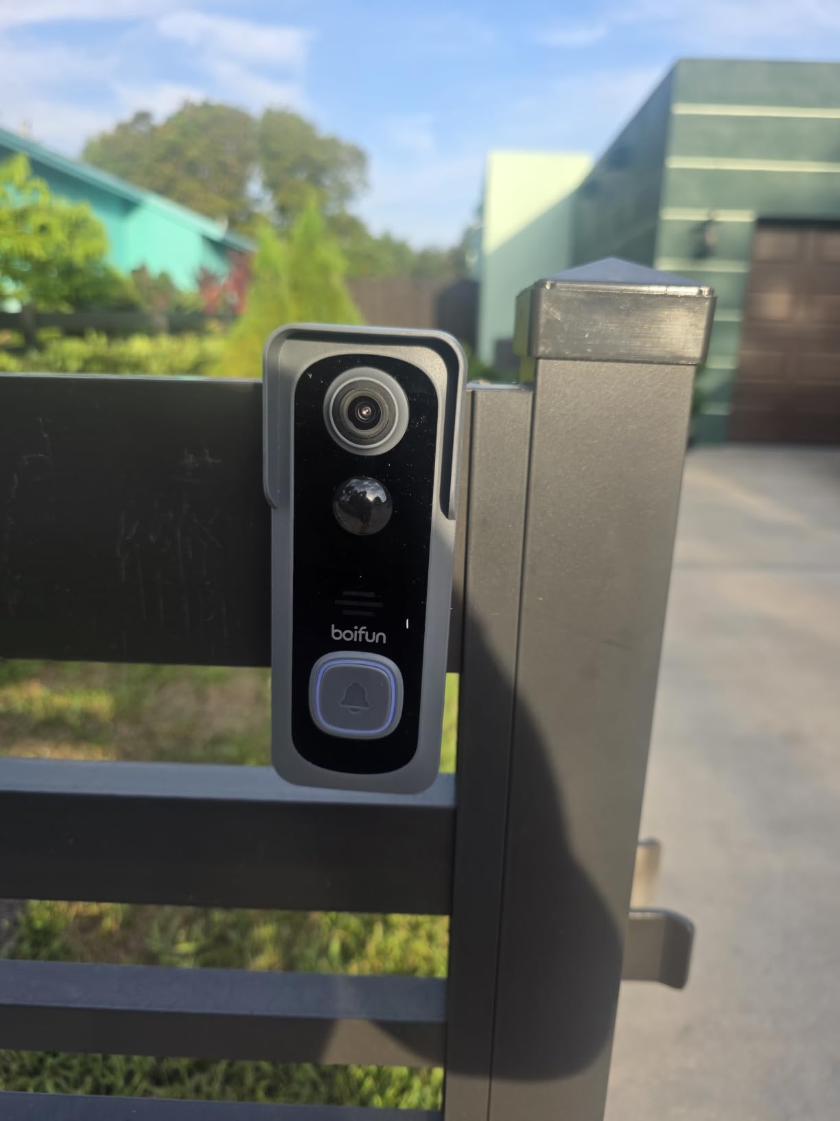 BOIFUN Video Doorbell Camera Wireless - No Subscription Required, 2K HD, 166° Wide View, HDR Night Vision, Motion Alerts, Two-Way Audio & Battery Video Doorbell with Chime, 2.4 GHz Wi-Fi Only customer photo 1