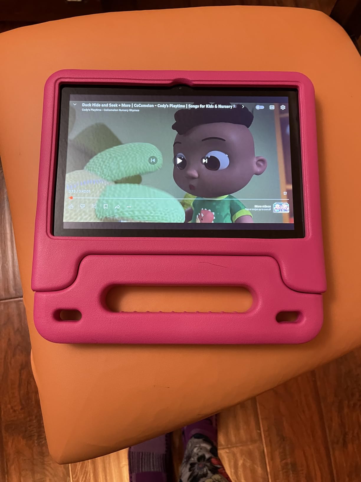 COLORROOM 2026 Upgraded Android 15 Tablet, 10inch Kids Tablet, Octa-core CPU, 10GB+64GB, Blue customer photo 2