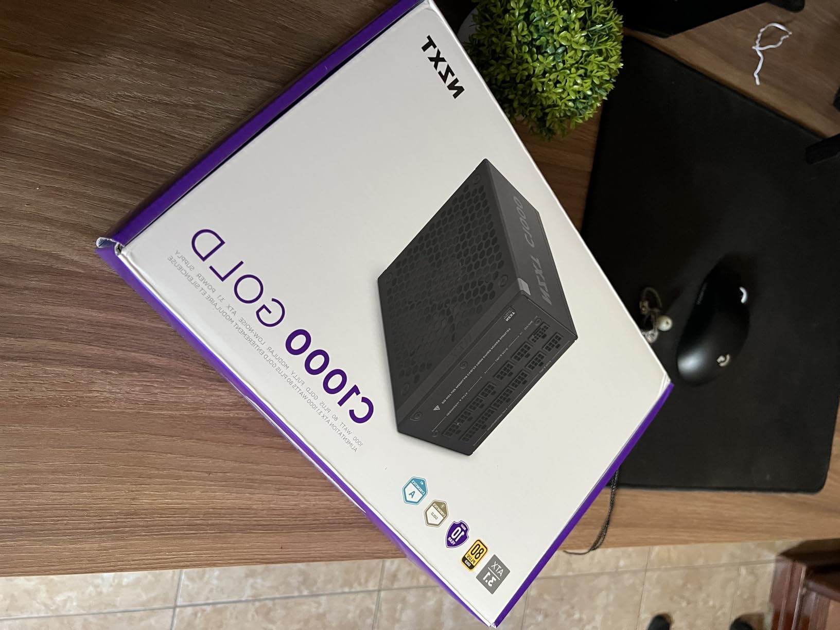 NZXT C1000 Gold ATX 3.1-1000W Fully Modular Power Supply | 1000W 80 PLUS Gold ATX 3.1 PSU, fully modular and quiet. PCIe 5 ready for modern GPUs, backed by a 10-year warranty. customer photo 2