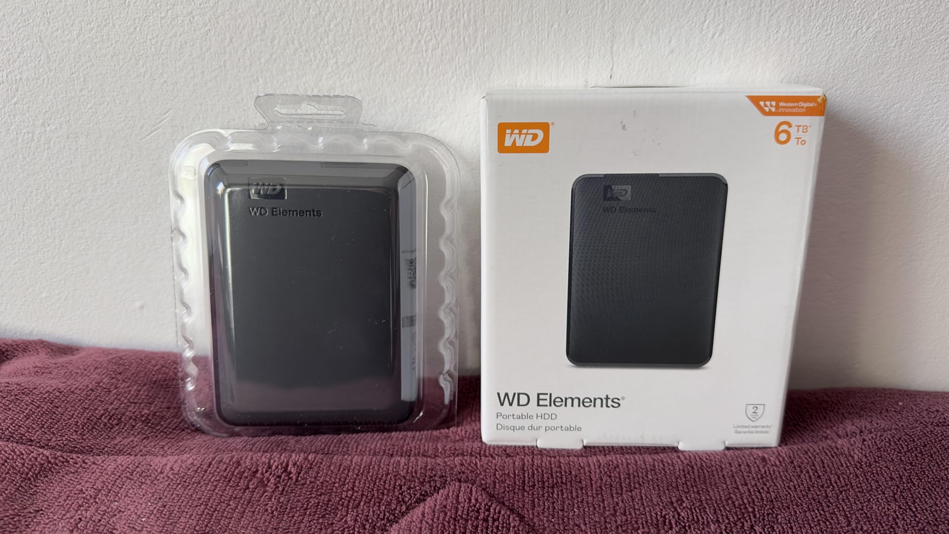 WD 6TB Elements Portable External Hard Drive for Windows, USB 3.2 Gen 1/USB 3.0 for PC & Mac, Plug and Play Ready - WDBHJS0060BBK-WESN customer photo 1
