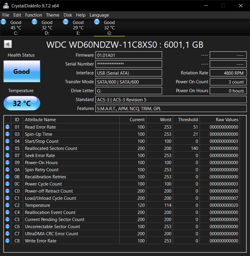 WD 6TB Elements Portable External Hard Drive for Windows, USB 3.2 Gen 1/USB 3.0 for PC & Mac, Plug and Play Ready - WDBHJS0060BBK-WESN customer photo 2