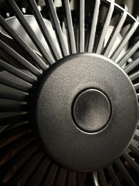 TriPole USB Desk Fan Small Portable, 360° Rotation Quiet Mini Personal Fan | Black, 3 Speeds Plug In USB Fan, Desk Fans Small Quiet, 4.9ft Cable, Strong Breeze for Desktop Bedroom Office Table Travel customer photo 2