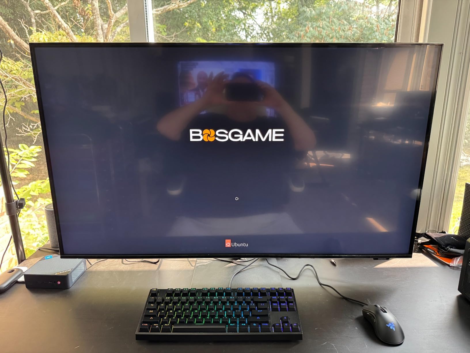 BOSGAME B95 Mini PC Desktop Computers, Intel 12th N95, 16GB DDR4 512GB SSD, 4K Triple Display, Dual HDMI & Type-C, WiFi 5/BT 5.0, Micro Desktop PC for Office, Home Theater, Streaming customer photo 2