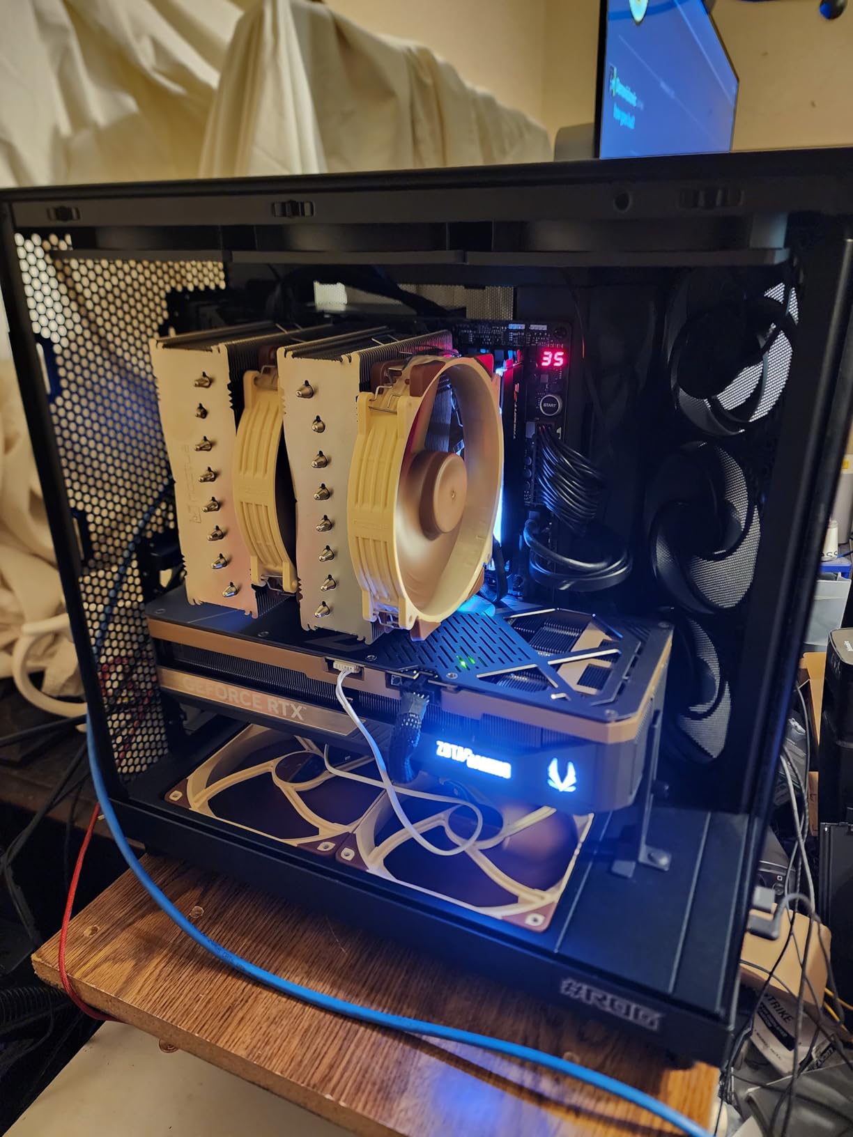 Noctua NH-D15 G2, Quiet High-Performance Dual Tower CPU Cooler | 168mm Height, Ultimate Low-Noise Cooling, 8 Heatpipes, For Intel & AMD, Dual Enthusiast-Grade 140mm Fans, Rich Accessory Kit customer photo 2