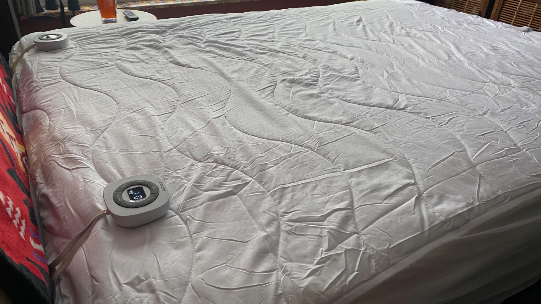 Bedsure Heated Mattress Pad Queen, Cozy Bed Warmer with Preheat & Memory | 12 Hour Auto Off, 10 Heat Settings, ETL&FCC, Dual Control, Fast Heating, Machine Washable, Deep Pocket, Premium Quilted 60x80 customer photo 1