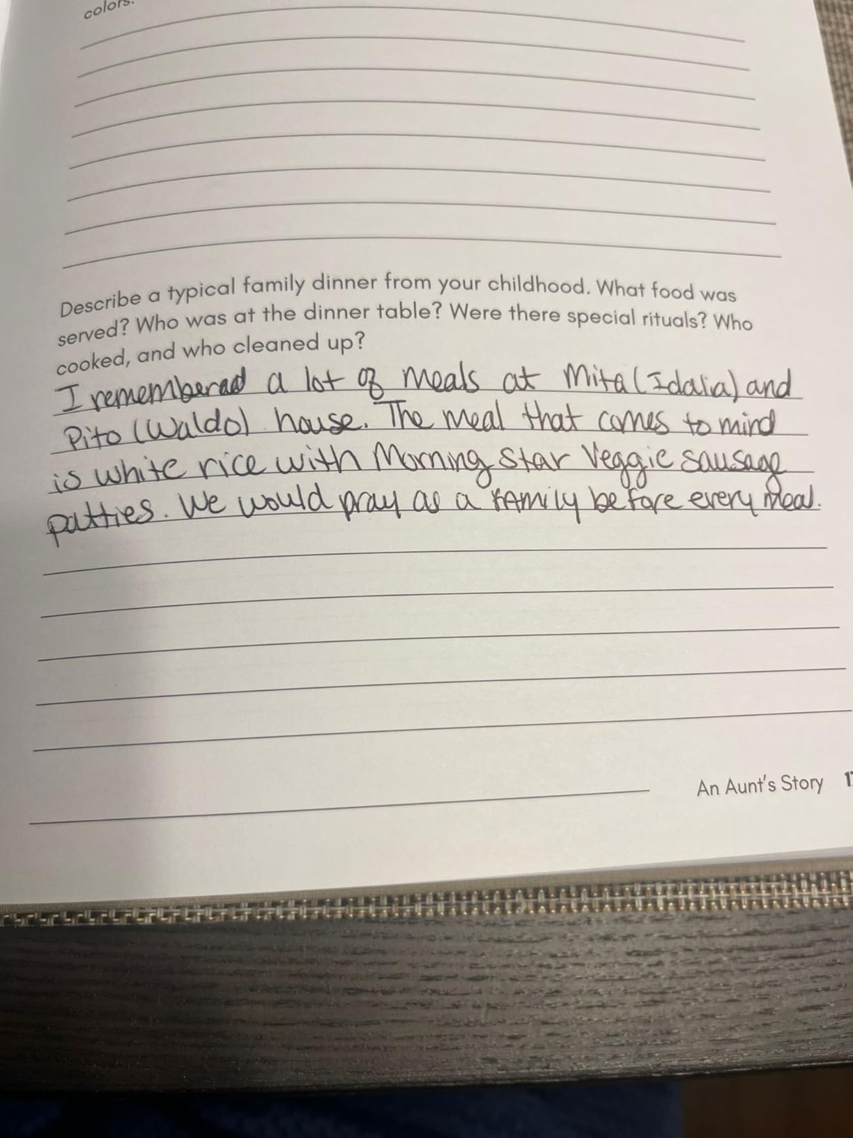 Grandma's Life Story Journal (Hardcover): A Meaningful Keepsake for Grandma to Share Her Journey & Memories, Book Includes 250+ Prompt Questions, Sentimental Gift for Mother's Day, Birthday, Christmas customer photo 1