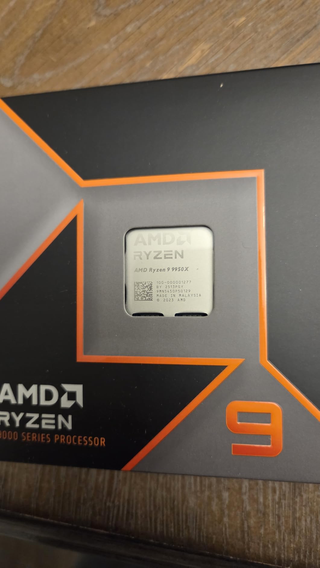 AMD Ryzen 9 9950X 16-Core, 32-Thread Unlocked Desktop Processor customer photo 2