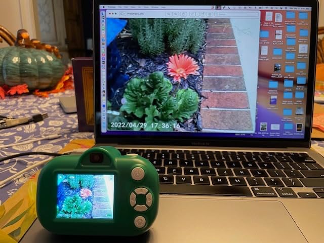 Kids Camera Boys Toys for 3 4 5 6 7 8 9 Years Old Boys, 48MP Dual Lens Kids Digital Camera Christmas Birthday Gifts, 1080P HD Video Selfie Toddler Camera with 32G SD Card customer photo 1
