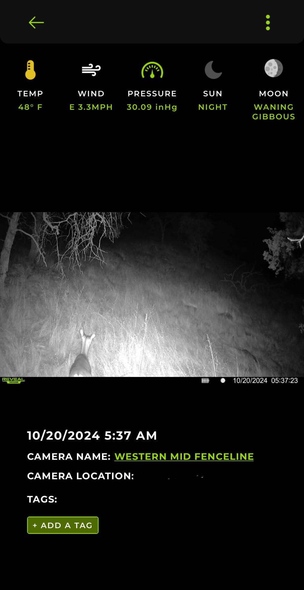 TACTACAM Reveal X 3.0 Cellular Trail Camera, Night Vision, Waterproof | 4K photo, 1080p video; auto-connect multi-carrier LTE; no SD card needed; 6+ month battery life; IP66 rated customer photo 1