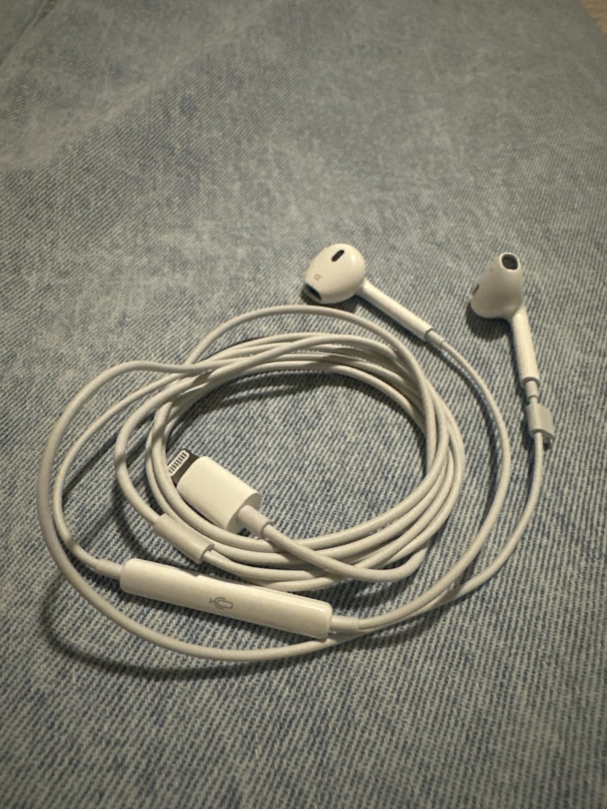 Apple EarPods Headphones with Lightning Connector | Wired Ear Buds for iPhone with Built-In Remote to Control Music, Phone Calls, and Volume customer photo 1