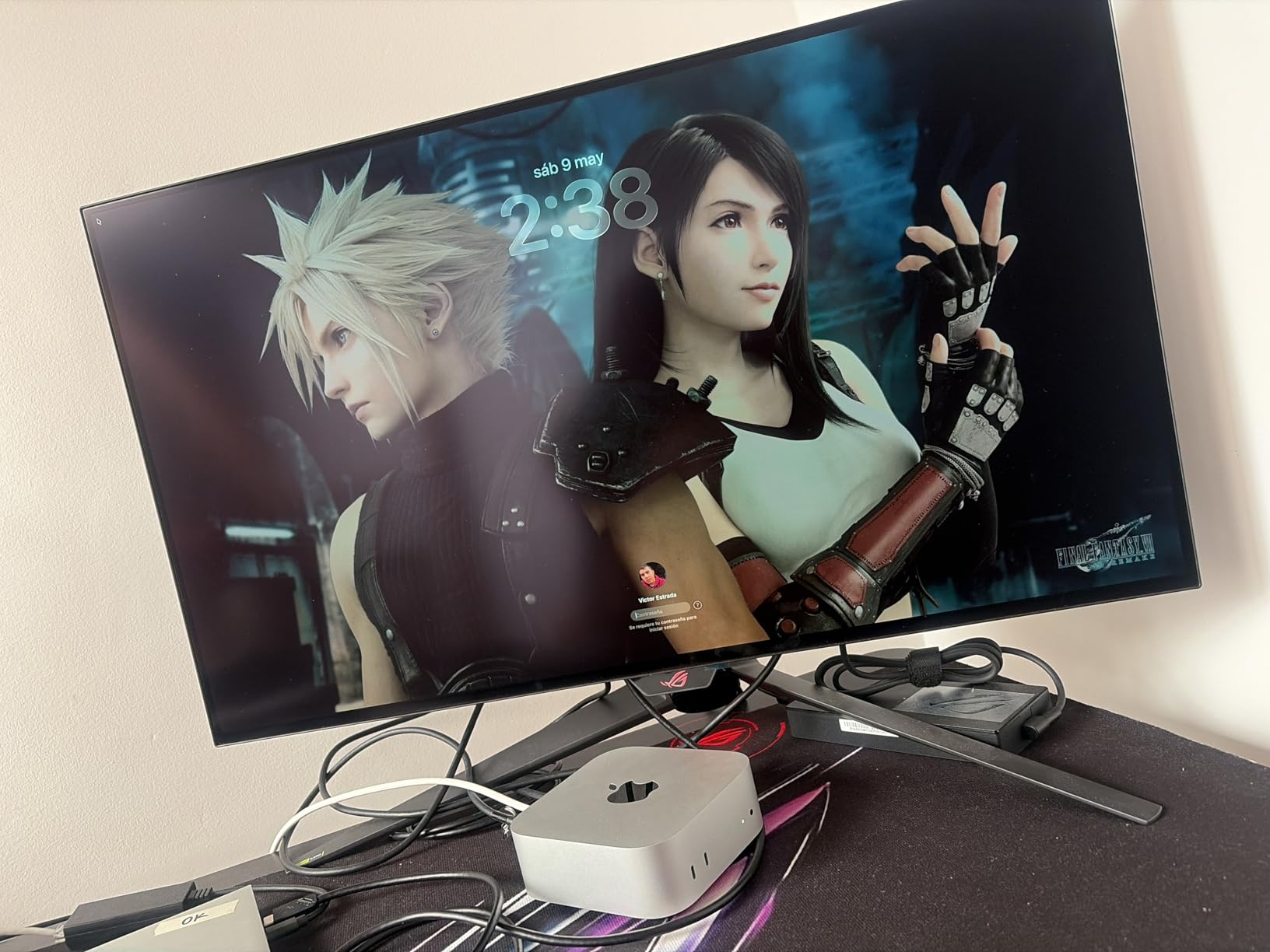 ROG PG32UCDP 32 Inch 4K 240Hz OLED Gaming Monitor | Dual Mode FHD 480Hz, Custom Heatsink, 0.03ms, G-SYNC Compatible, AI Gaming, USB-C 90W, True 10-bit, for PS5 and Xbox customer photo 1