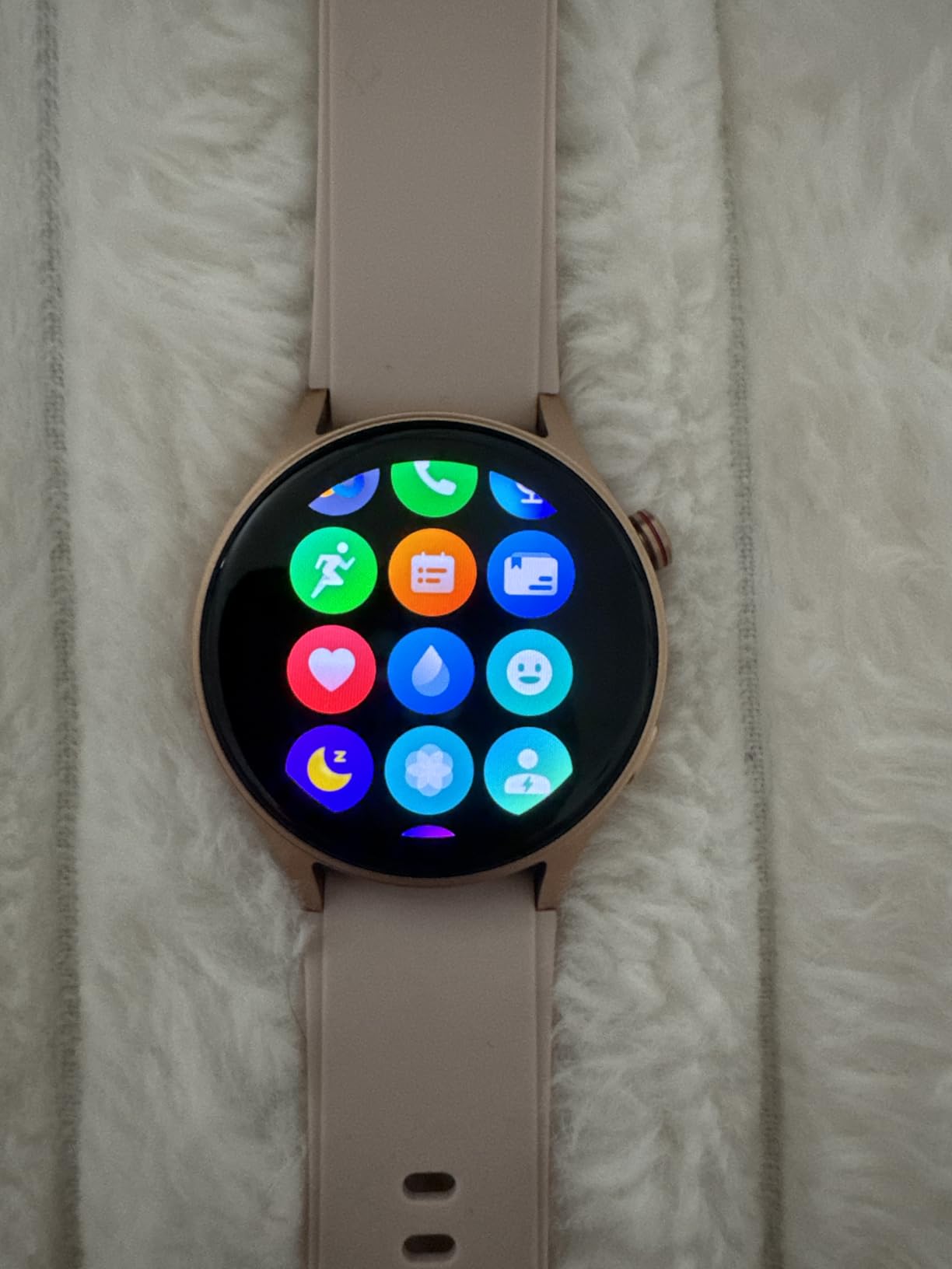 Smart Watch for Women, Answer/Make Call, 1.32'' AMOLED Ultra-Clear Screen | Fitness Tracker with Heart Rate/Sleep/SpO2 Monitor, Smartwatch for iPhone/Samsung/Android, 110+ Sport Modes, 3ATM Waterproof customer photo 2