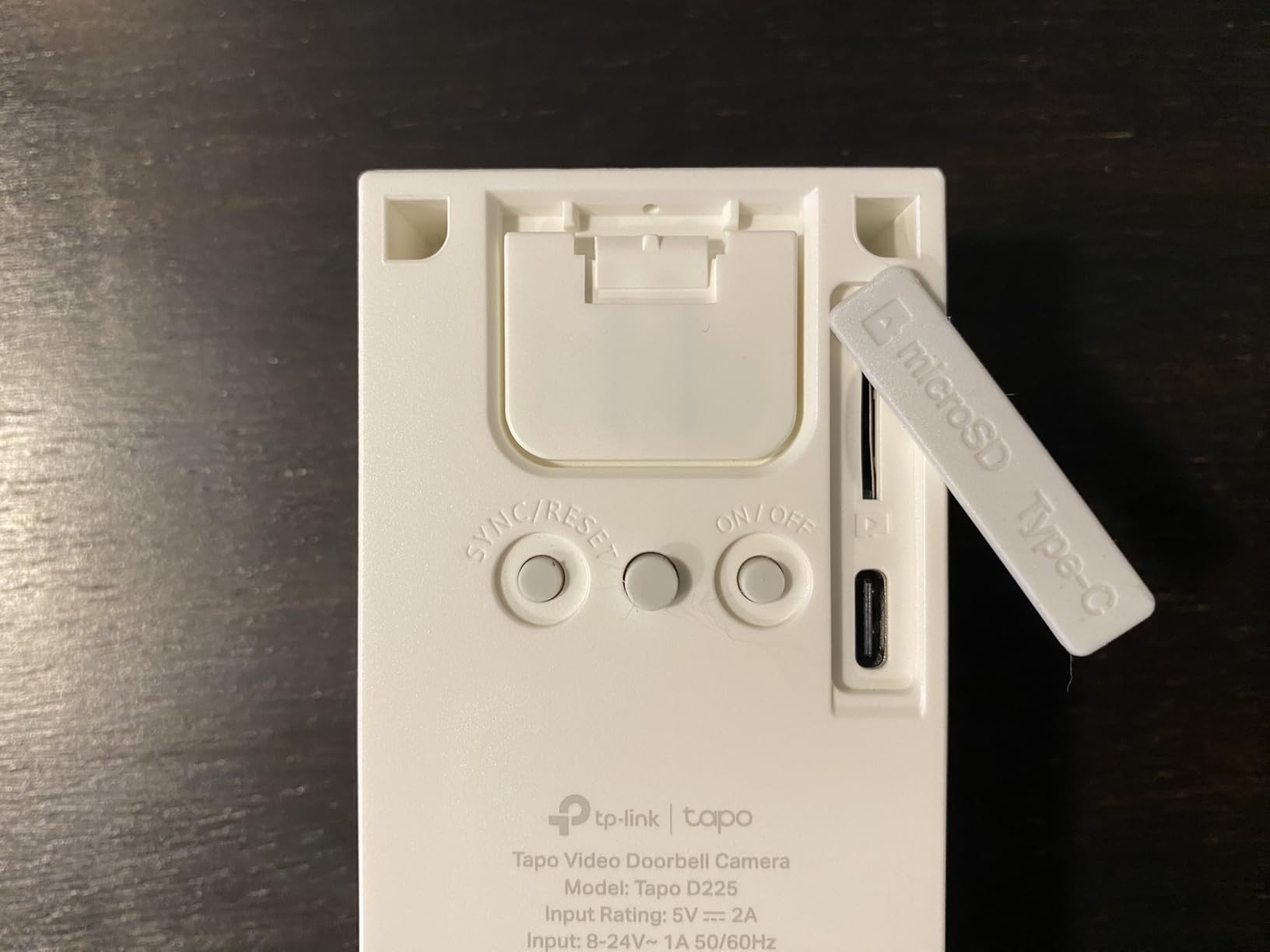 Tapo 2K+ Wired or Battery Powered Smart Video Doorbell with Chime, D225 customer photo 2