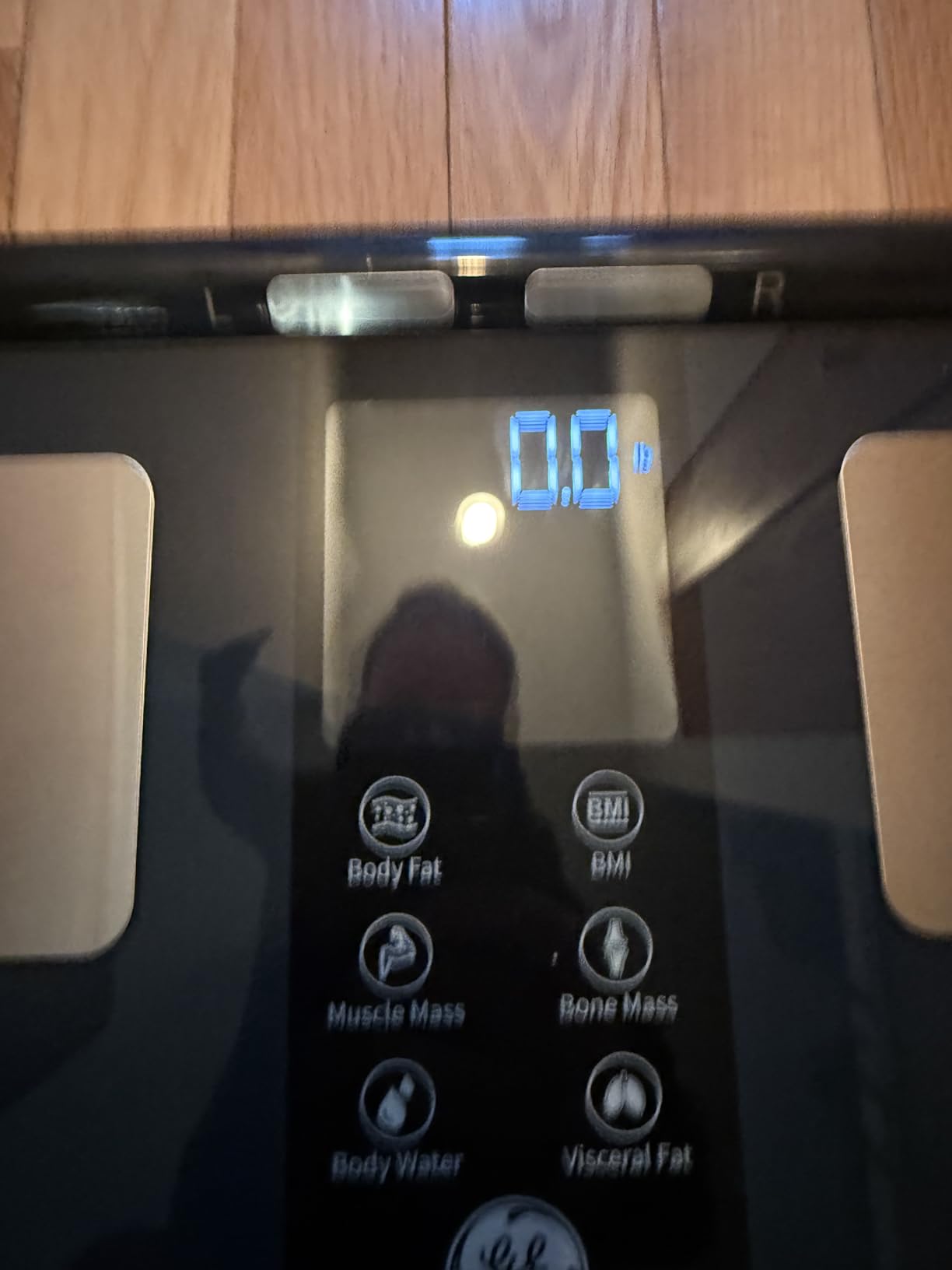 GE Smart Scale for Body Weight: Full Body Composition Analyzer, 50+ Metrics | 8-Electrode Digital Bathroom Scale for Body Weight Fat BMI Muscle Mass Bluetooth, Highly Accurate Weighing Machine 400lb customer photo 1