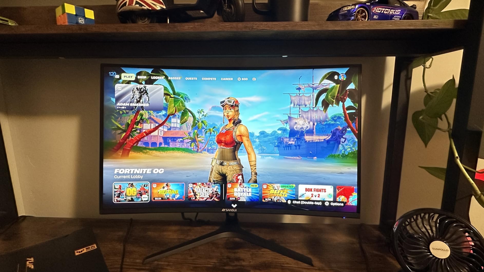 SANSUI 24 Inch Gaming Monitor 200Hz 1Ms FreeSync HDR 110% sRGB FHD 1080P Computer Monitor HDMI DP Ports Eye Care Frameless VESA Mount Cable Management (ES-G24F4L HDMI Cable Included) customer photo 2