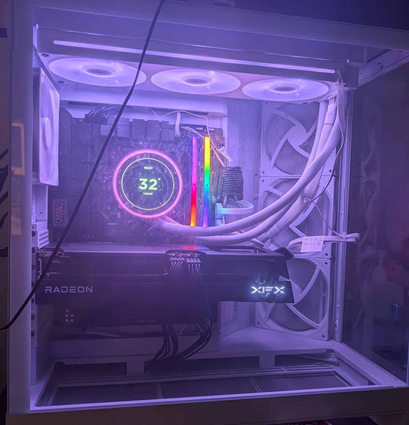 NZXT Kraken Elite 360 RGB 2024 - AIO CPU Liquid Cooler - 360mm Radiator - F360 RGB Core Fan - Customizable 2.72