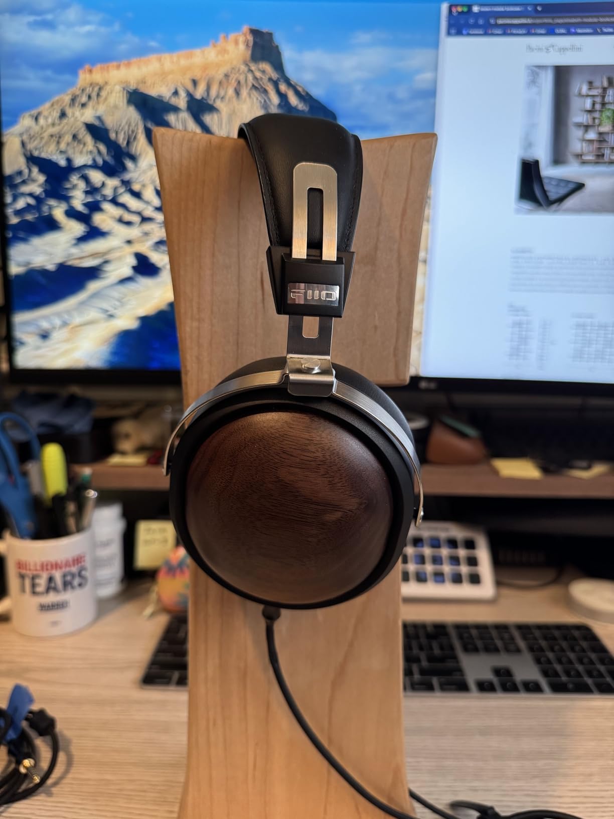 FiiO FT1 32 Ohm Large Dynamic Driver Headphones with Solid Wood Cups customer photo 1