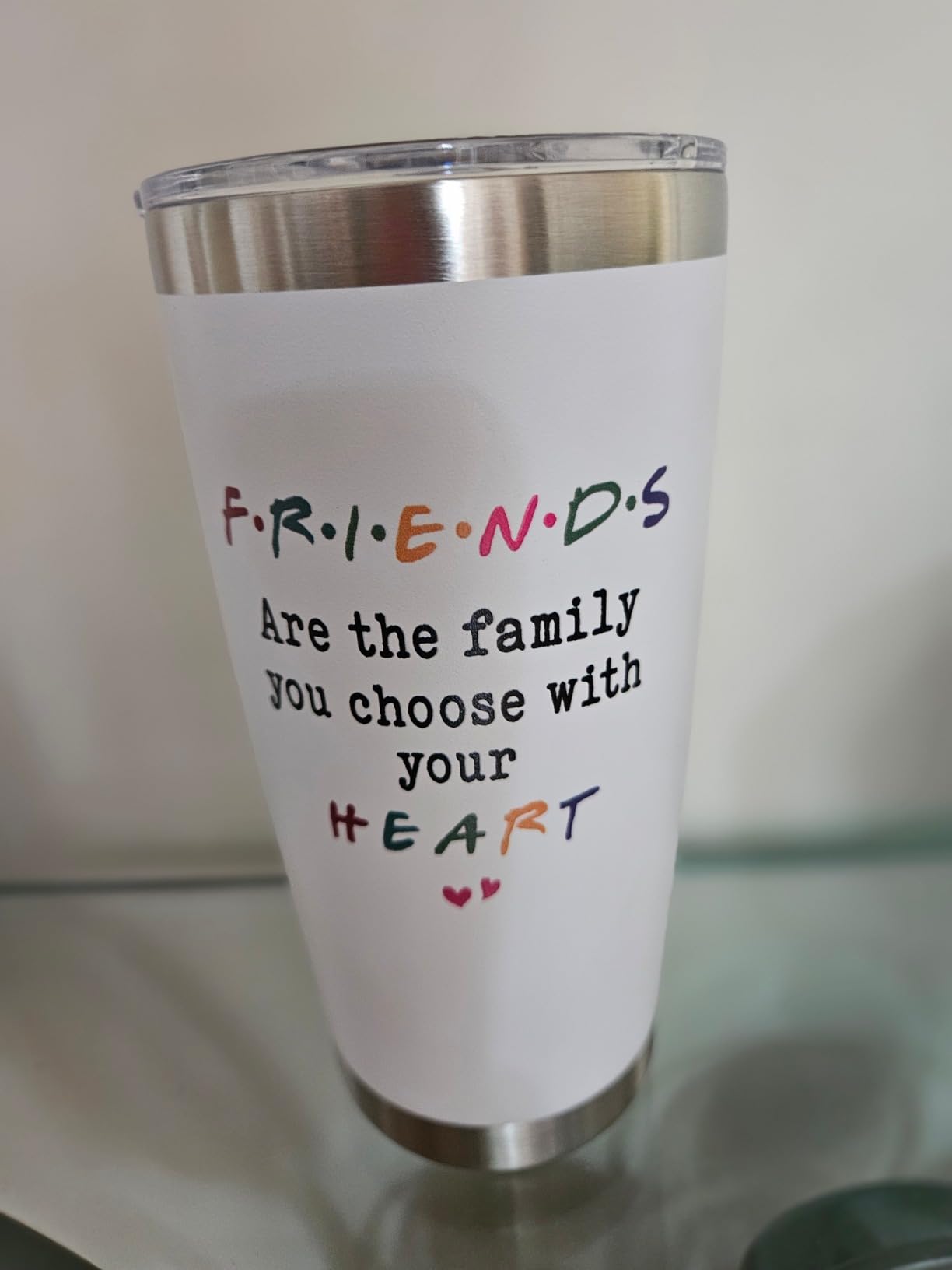 Friendship Gifts for Women Friends, 20 oz Stainless Steel Tumbler, Birthday, Christmas, Friendship Day Gifts for Friend, Bestie, BFF, Coworker, Woman, Female customer photo 1
