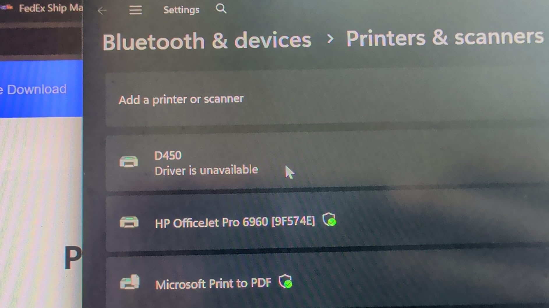 Bluetooth Shipping Label Printer with Built-in Label Bin | D450BT 4x6 Thermal Label Printer for Shipping Packages, Compatible with Android, iPhone, Windows, macOS customer photo 2