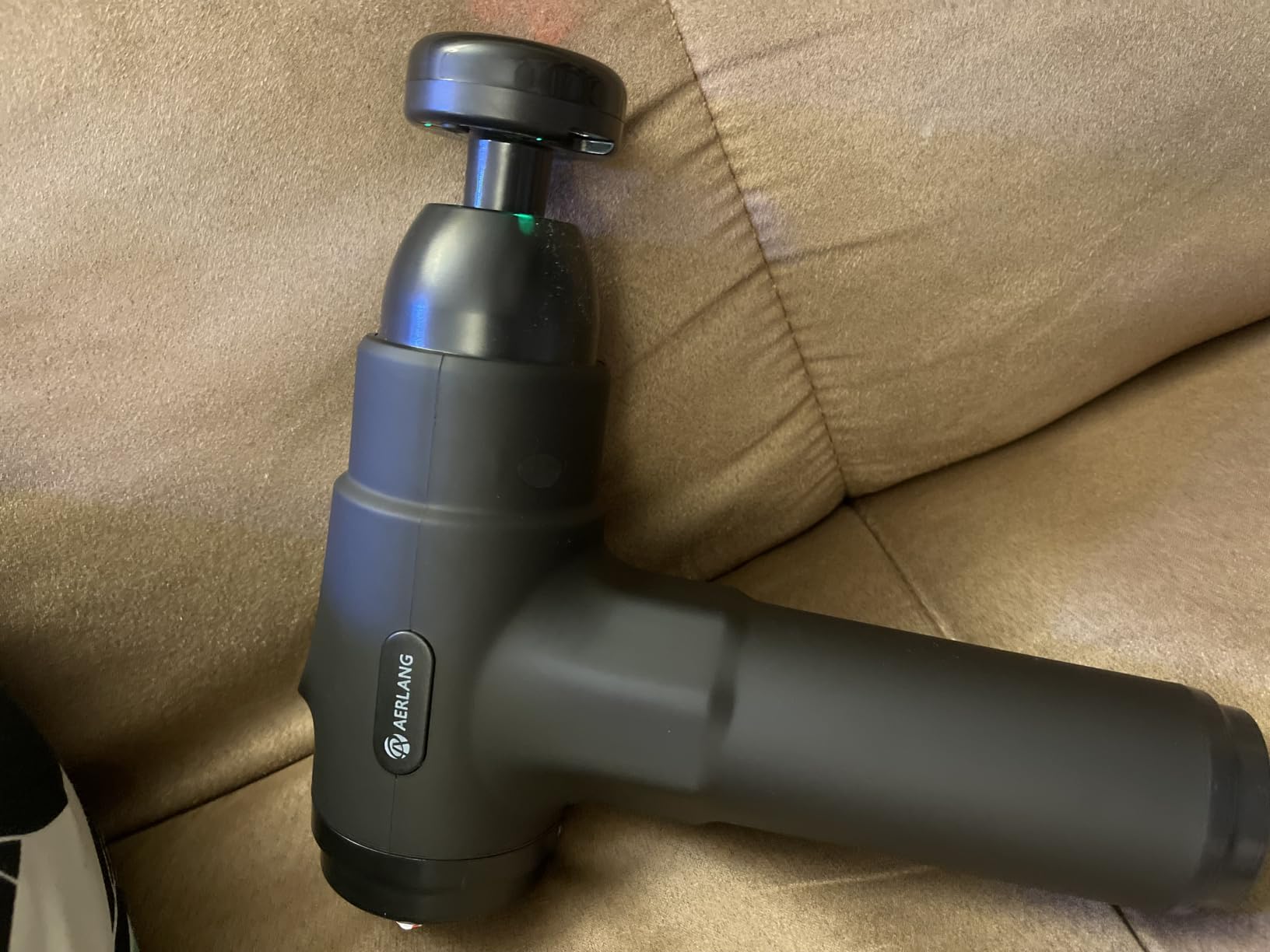 Massage Gun with Heat Massager Deep Tissue Muscle Massager Gifts for Men | Back Massager for Athletes for Pain Relief Percussion Handheld Massage Gun Birthday Gifts for Him 7Heads&Silent Carrying case customer photo 1