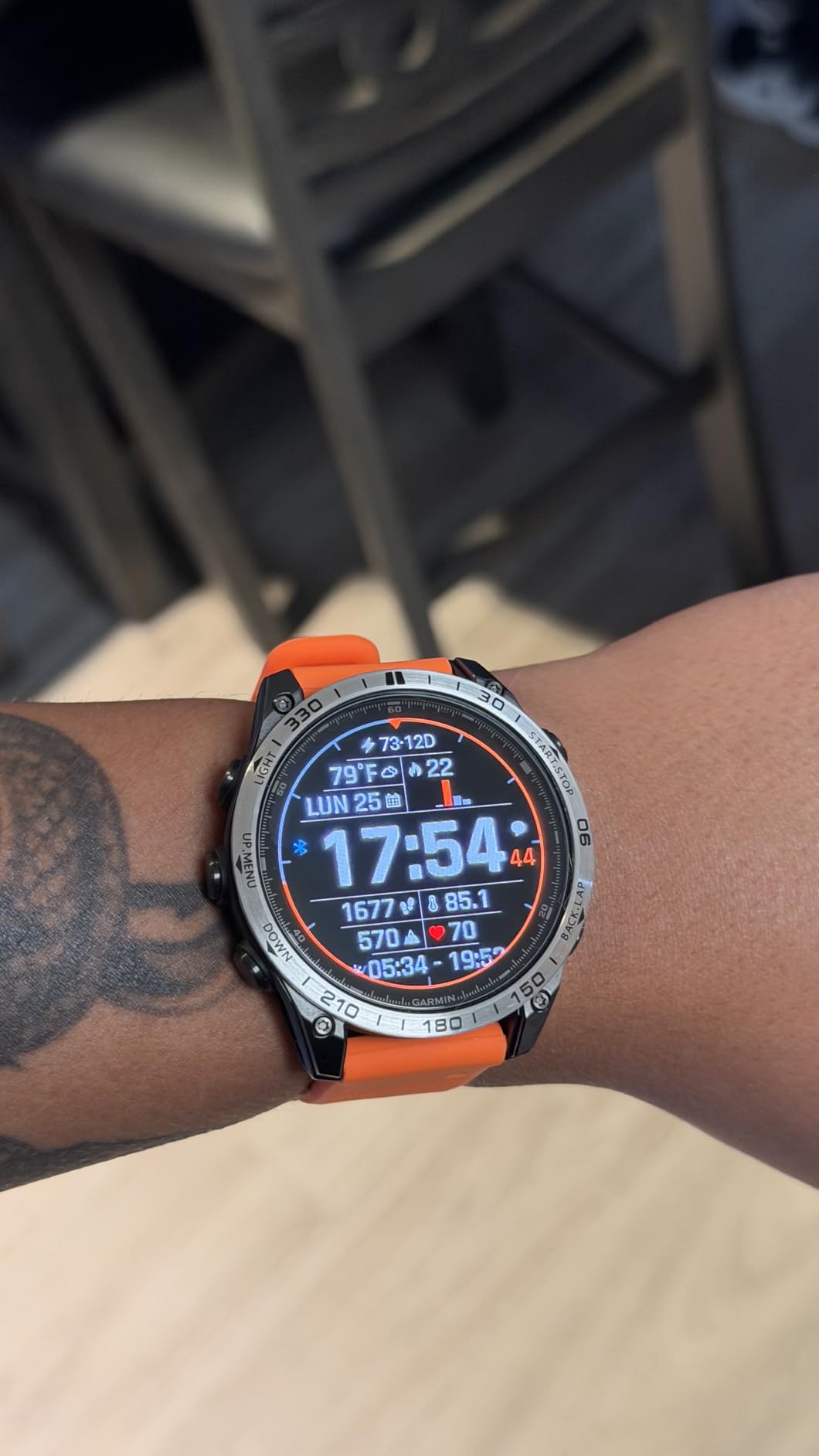 Garmin fēnix 8, 47mm, Black | Premium Multisport Smartwatch, AMOLED Display, GPS, Built-In Flashlight, Dive-Rated customer photo 2
