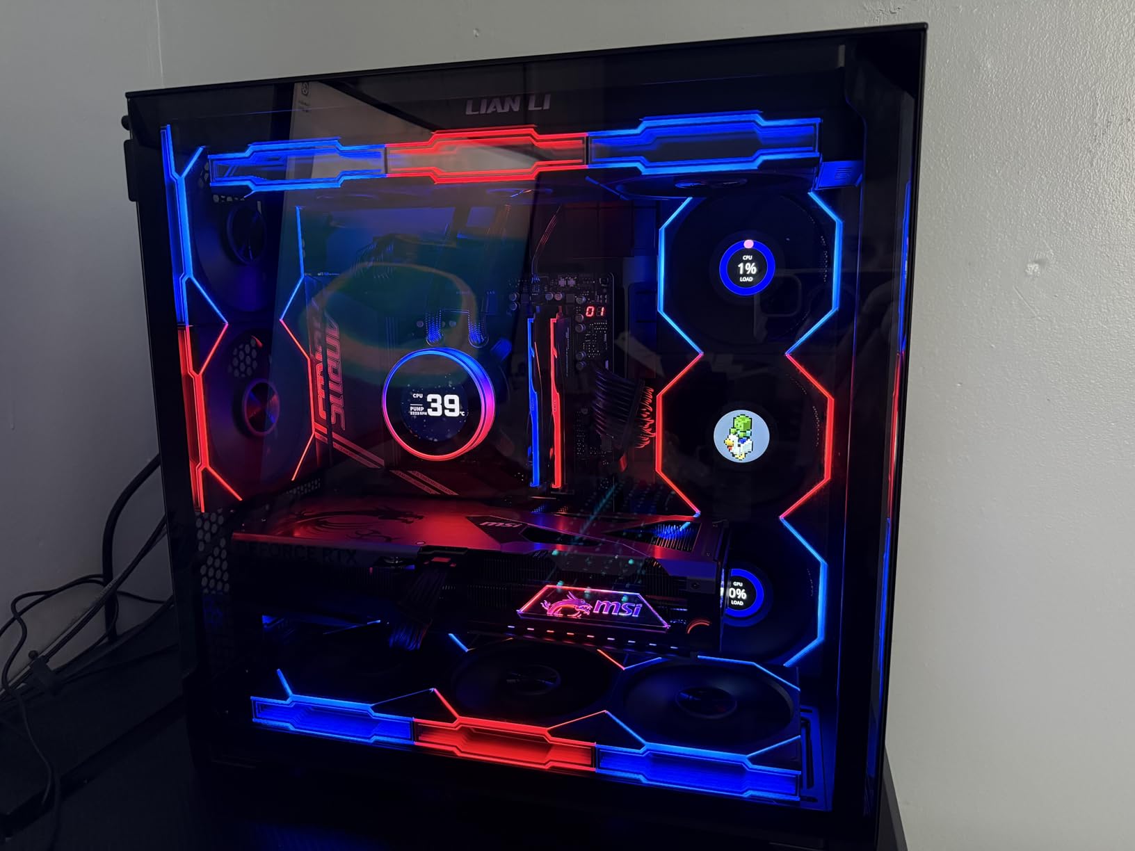 G.SKILL Trident Z5 Neo RGB Series DDR5 RAM (AMD EXPO) 32GB (2x16GB) 6400MT/s CL30-39-39-102 1.40V Desktop Computer Memory U-DIMM - Matte Black (F5-6400J3039G16GX2-TZ5NR) customer photo 1