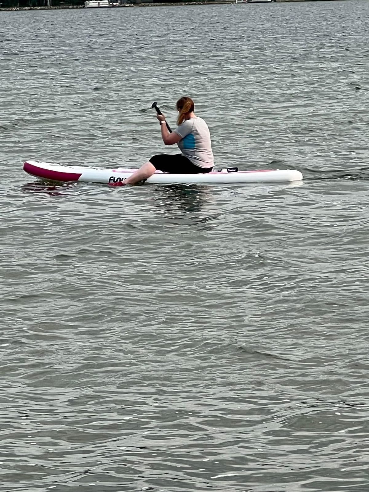 FunWater Inflatable Ultra-Light Stand Up Paddle Board for All Skill Levels with Premium SUP Paddleboard Accessories,Non-Slip Comfort Deck for Youth & Adults customer photo 2