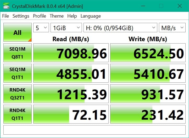 Lexar 8TB NM790 Internal NVMe SSD, 7000/6200 MB/s, M.2 2280, PCIe Gen 4x4 | Compatible w/ PS5, Gamers & Content Creators, PC & Laptops, SLC Cache, Single-Sided Design, LNM790X008T-RNNNU customer photo 1