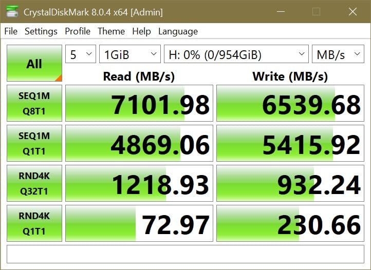 Lexar 8TB NM790 Internal NVMe SSD, 7000/6200 MB/s, M.2 2280, PCIe Gen 4x4 | Compatible w/ PS5, Gamers & Content Creators, PC & Laptops, SLC Cache, Single-Sided Design, LNM790X008T-RNNNU customer photo 2