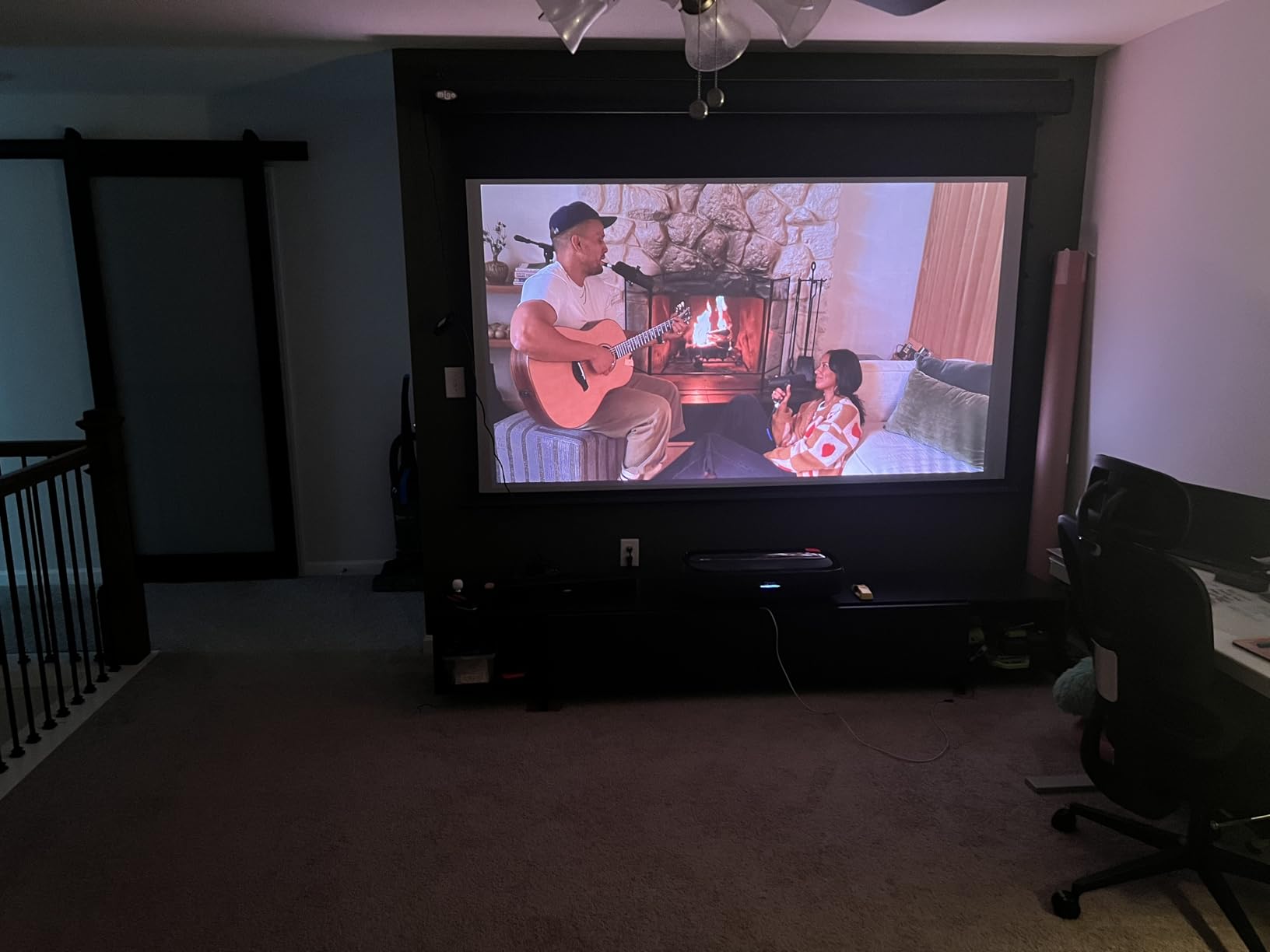 Hisense PX3-PRO Ultra Short Throw Triple Laser Projector, 4K UHD, 80